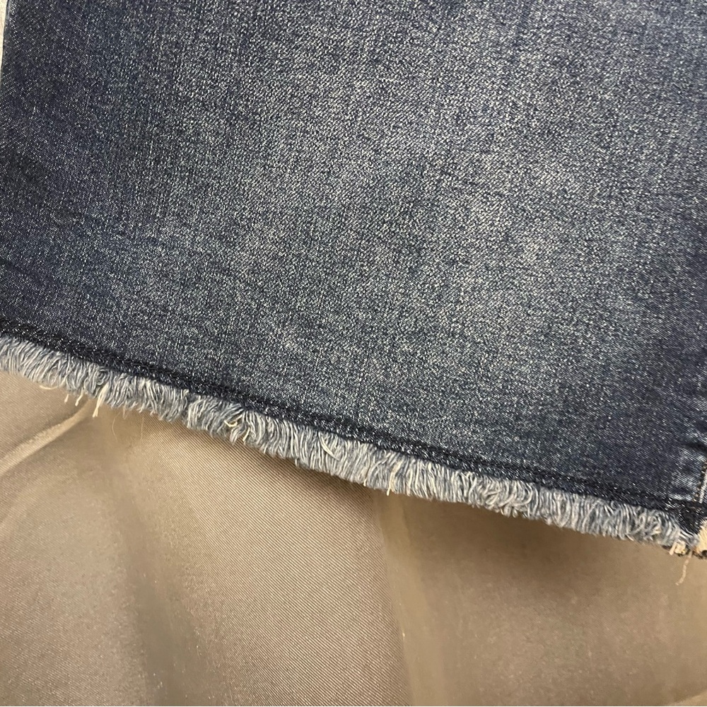 a.n.a plus size women distressed Jean shorts. - Picture 3 of 5